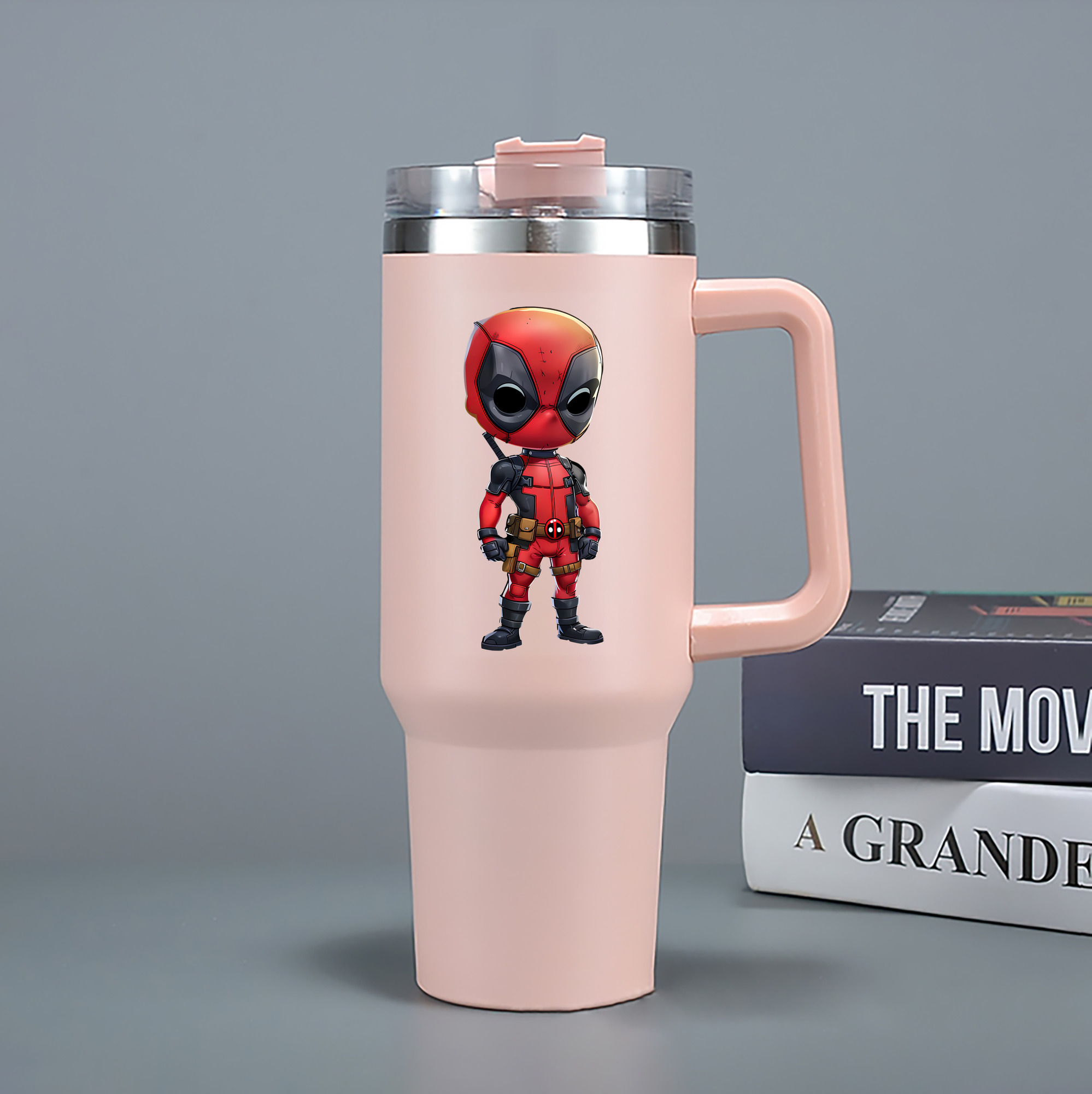 （画像用） Deadpool デッドプール 1200mL車用タンブラー（カラープリント）